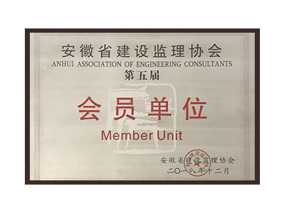 庆阳安徽省建设监理协会